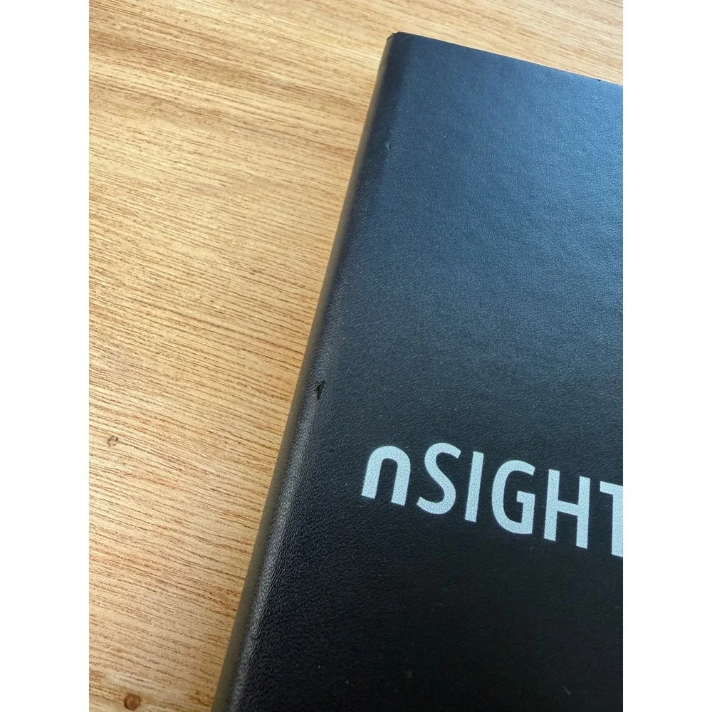 SPECTOR & CO. nSIGHT 2019 Hardcover Lined Journal Notebook Black Medium